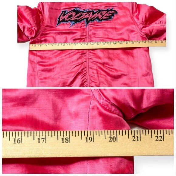 Zadig & Voltaire Ben Bomber Jacket, Pink, Fuchsia, Size M - Picture 16 of 16